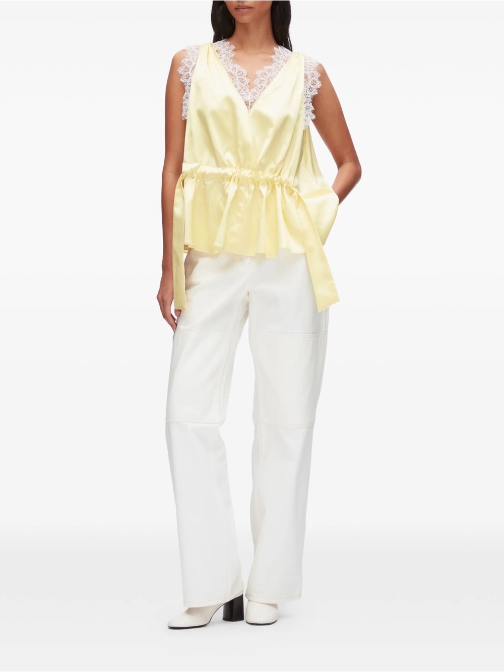 3.1 Phillip Lim lace V-neck top